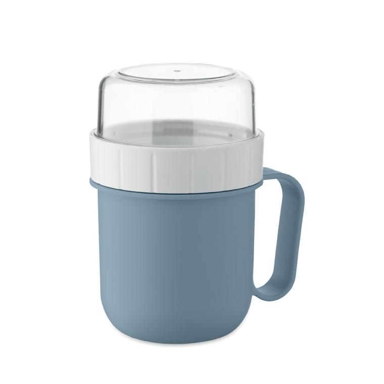 Pahar din PP Cup On Go, 450 ml Albastru deschis