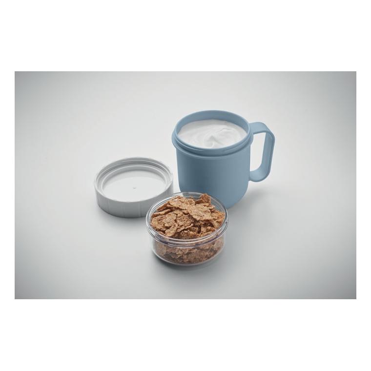 Pahar din PP Cup On Go, 450 ml Albastru deschis