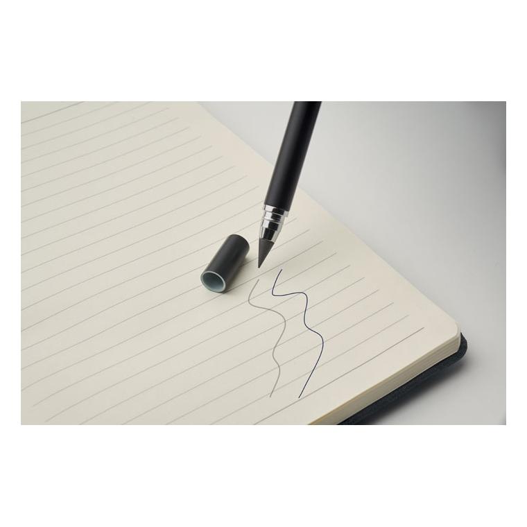 Notebook A5 cu suport pentru telefon Rinbook Negru