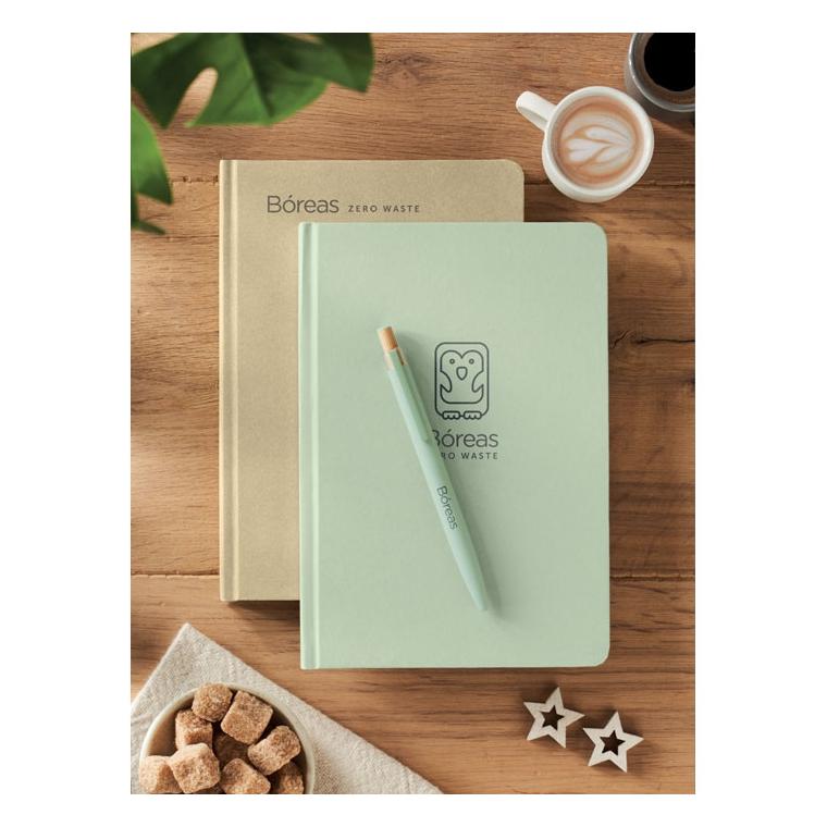 Notes A5 din trestie de zahăr Sugarpala Negru