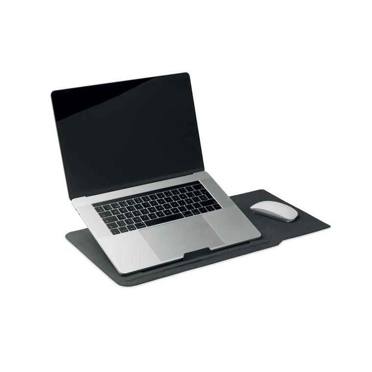 Rucsac pentru laptop de 15 inch din fetru Practic Negru