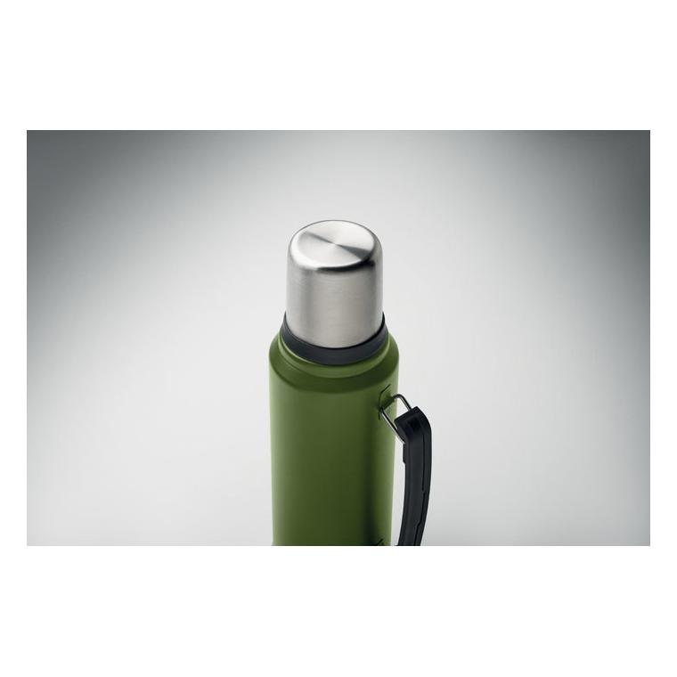 Sticlă cu perete dublu Nyima, 1 L Verde Inchis