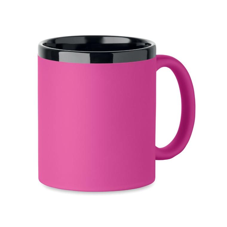 Cană ceramică pentru gravură laser Ruby, 300 ml Fuchsia