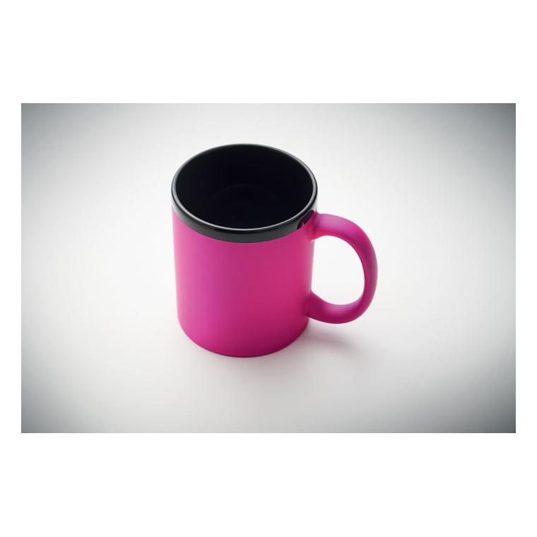 Cană ceramică pentru gravură laser Ruby, 300 ml Fuchsia