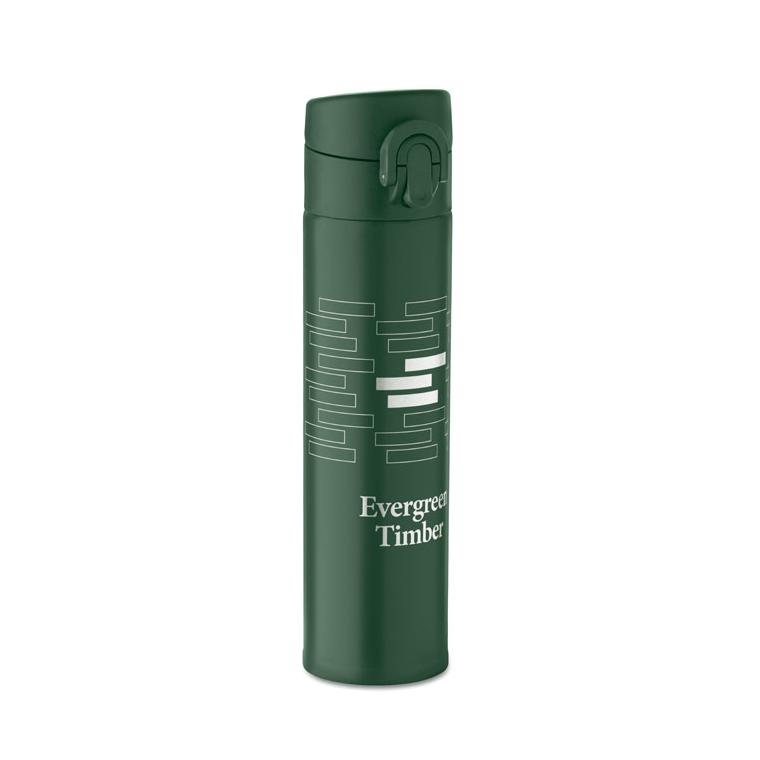 Sticlă cu perete dublu Bots, 300 ml Verde Inchis