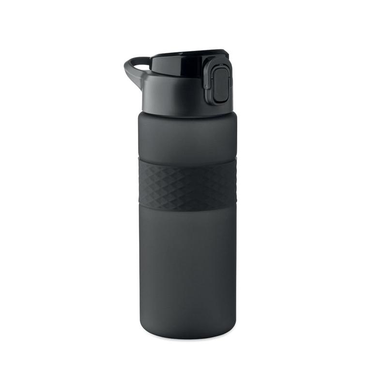 Sticlă din RPET Isjforden, 700 ml Negru