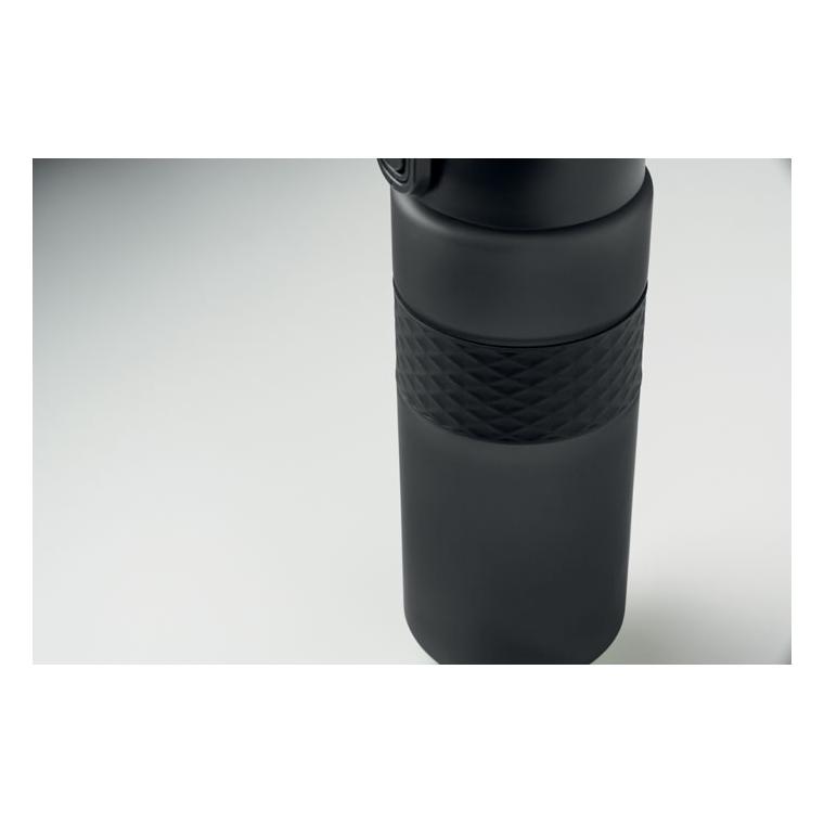 Sticlă din RPET Isjforden, 700 ml Negru