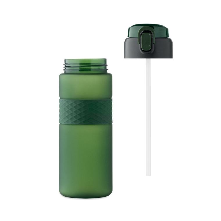 Sticlă din RPET Isjforden, 700 ml Verde Inchis