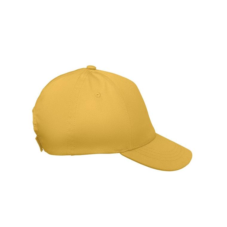 Șapcă de baseball pentru copii cu 5 panouri Buzz Kids Galben