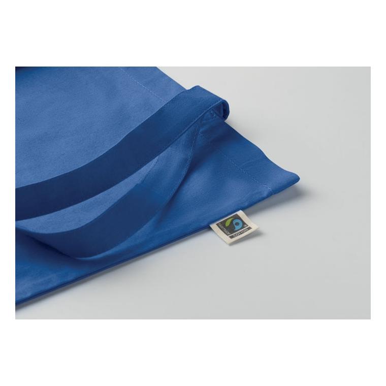 Sacoșă Fairtrade Osole+ Colour, 180 g/m² Albastru regal