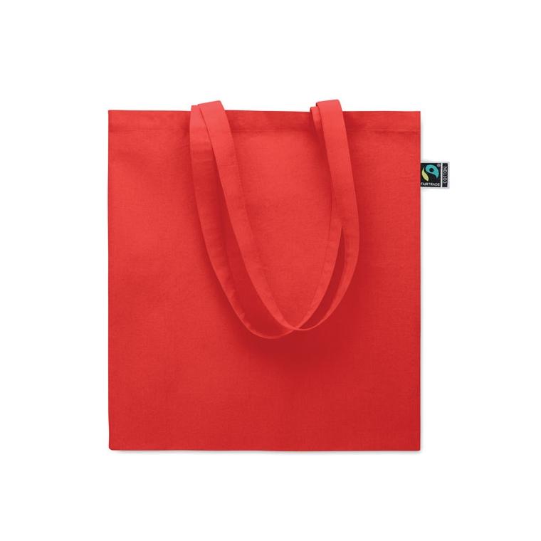 Sacoșă Fairtrade Osole++ Colour, 180 g/m² Roșu