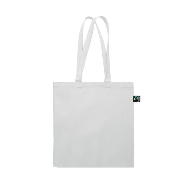 Sacoșă Fairtrade Osole++ Colour, 180 g/m² Alb