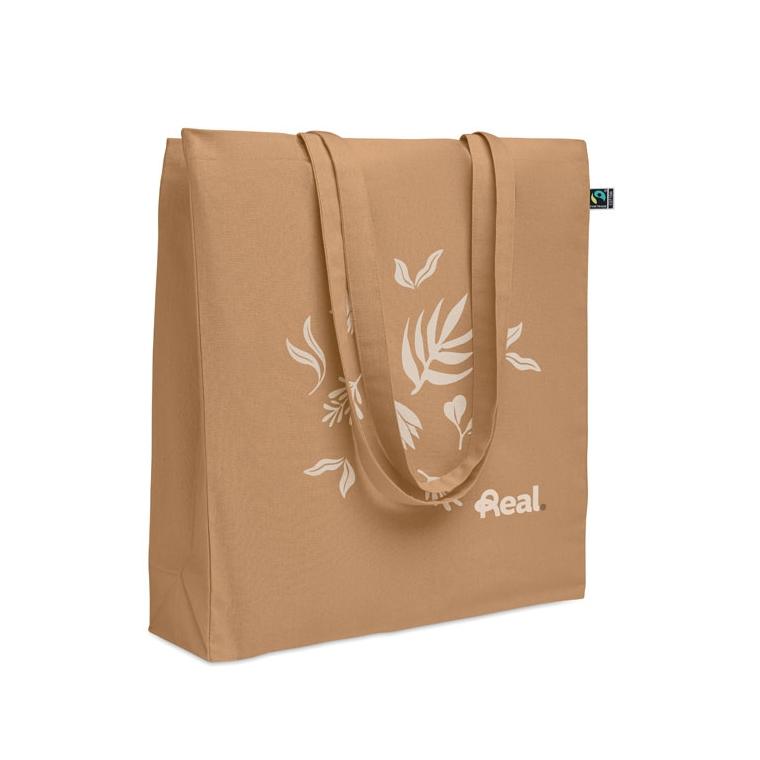 Sacoșă Fairtrade Osole++ Colour, 180 g/m² Fildeș