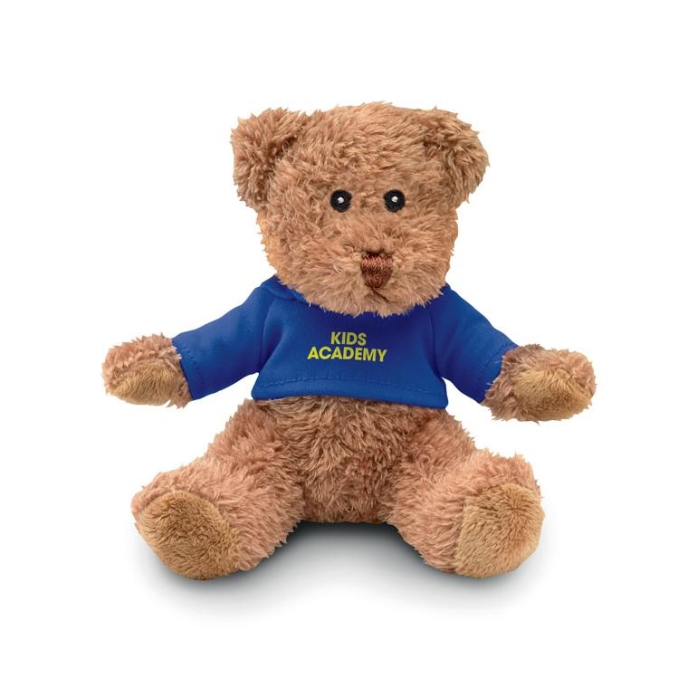 Ursuleț de pluș cu tricou Johnny T Albastru