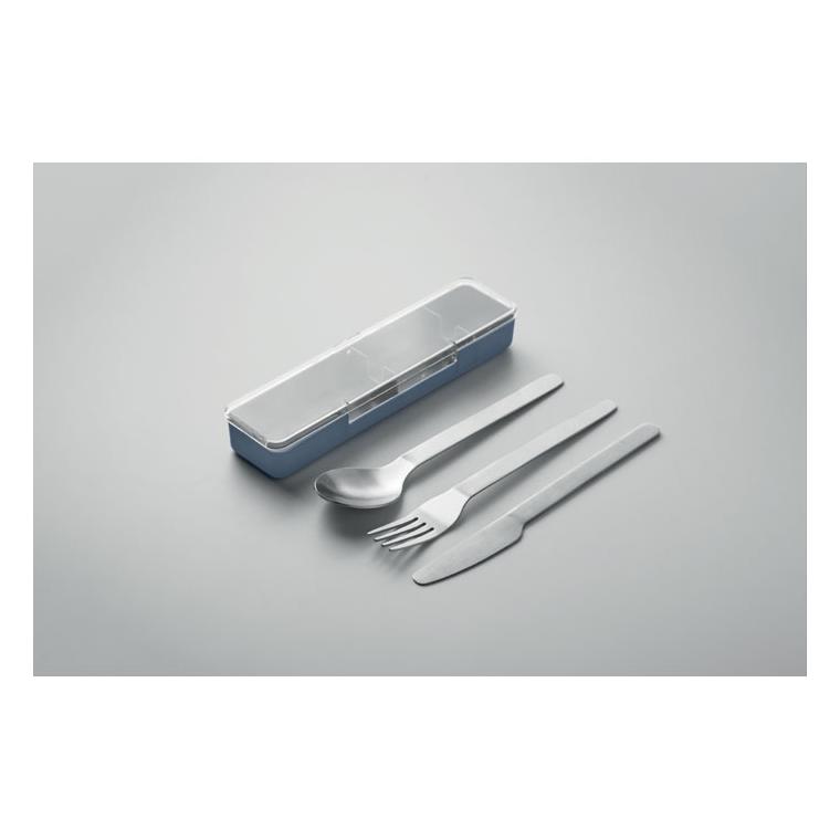 Set tacâmuri din oțel inoxidabil Mesteck Petrol