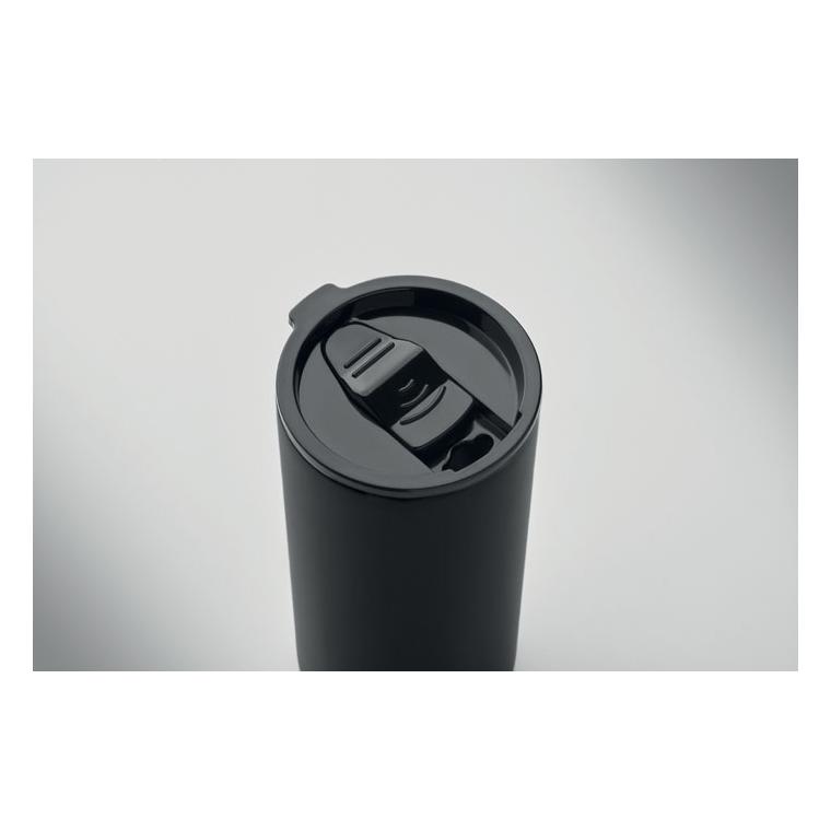 Sticlă 2 în 1 Dualuse, 610 ml Negru