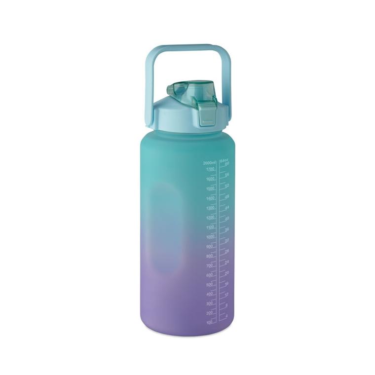 Sticlă de apă din RPET Activate Max, 2000 ml