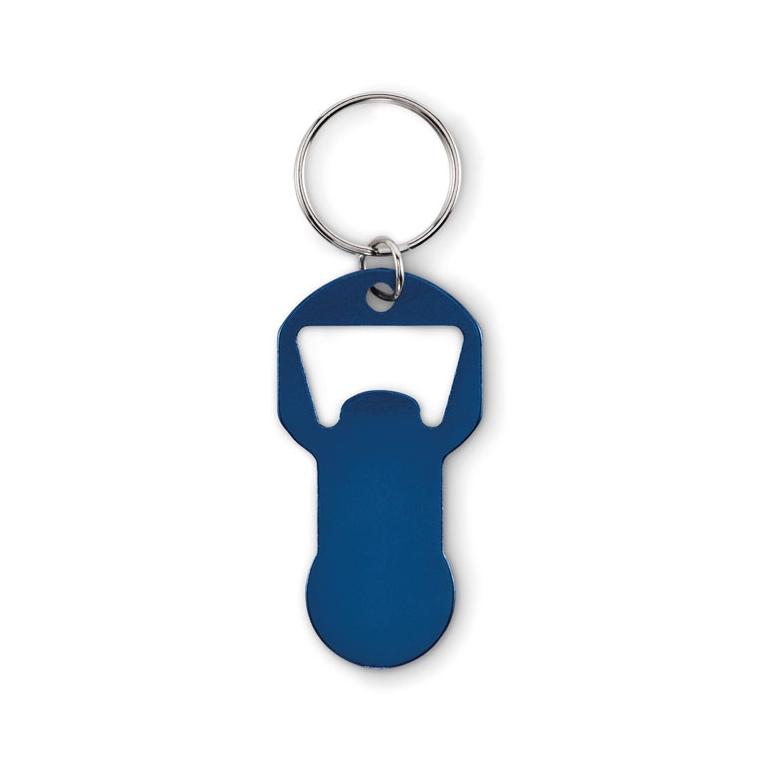 Breloc din aluminiu reciclat Clave Navy 