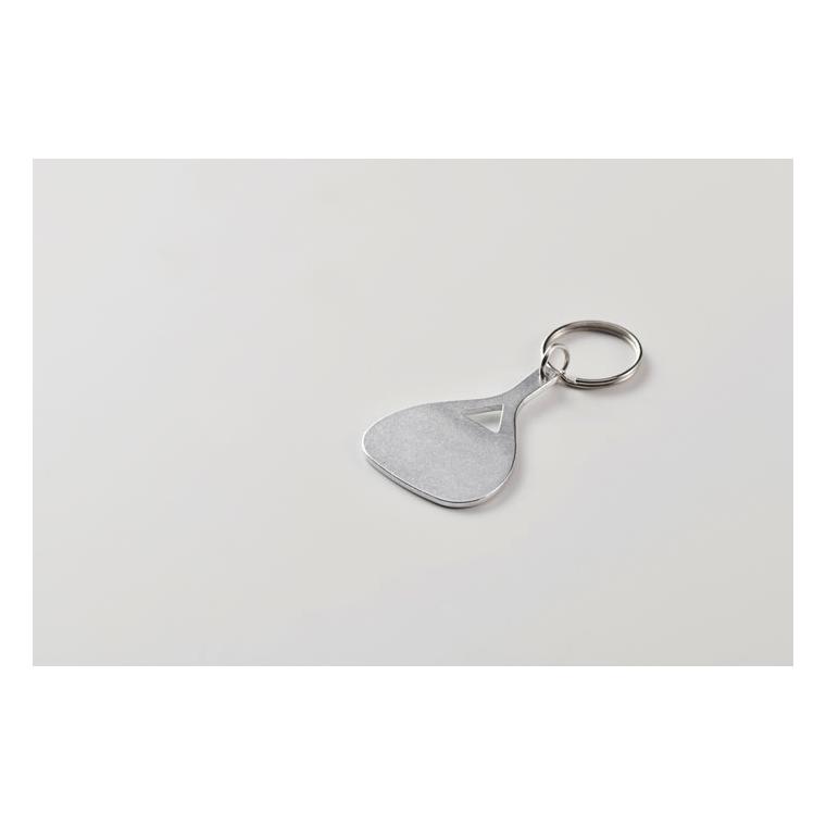 Breloc din aluminiu Kepad Argintiu mat
