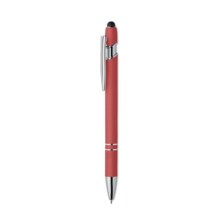 Pix stylus din aluminiu reciclat Siparo Roșu