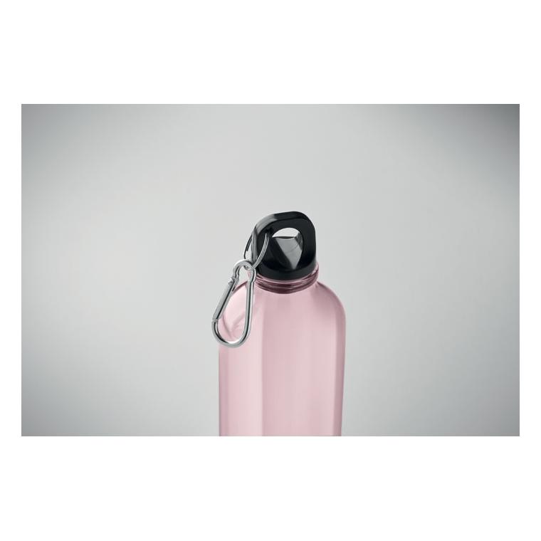 Sticlă din RPET Moss Re500, 500 ml Roz transparent