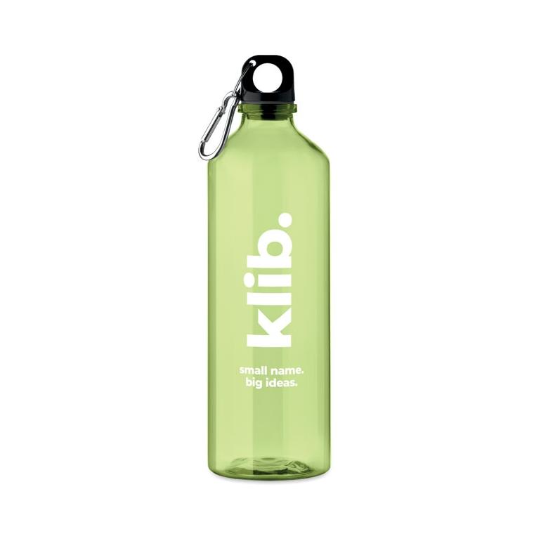 Sticlă din RPET Moss Re750, 750 ml Lime transparent