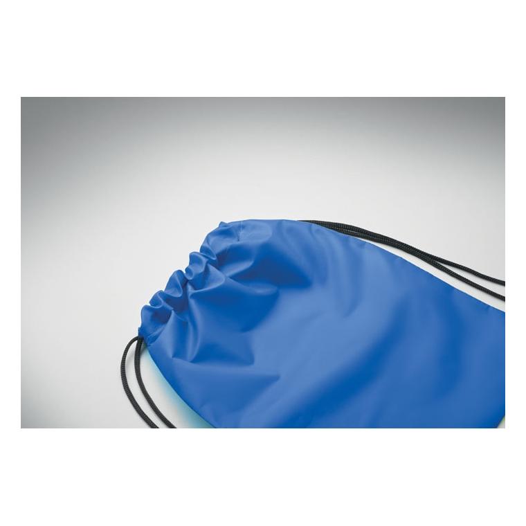 Rucsac cu șnur pentru copii din RPET 190T Shoop Kids Albastru regal