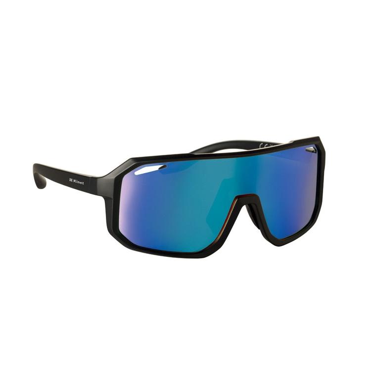 Ochelari de soare sport Flashe, protecție UV400 Albastru