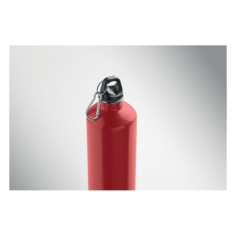 Sticlă cu perete simplu Re-One Moss, 1000 ml Roșu