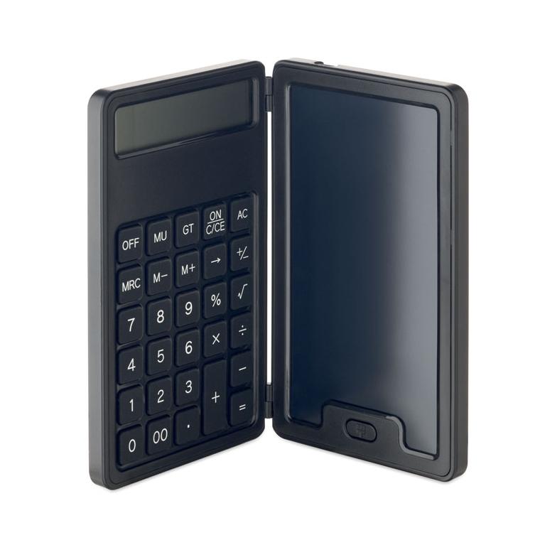 Calculator cu tabletă LCD Clerk Negru
