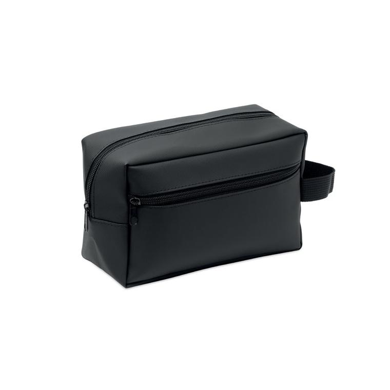 Geantă pentru cosmetice din RPET 600D Doppkit Negru