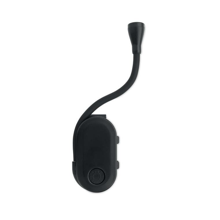 Lumină de carte reîncărcabilă Scene Negru
