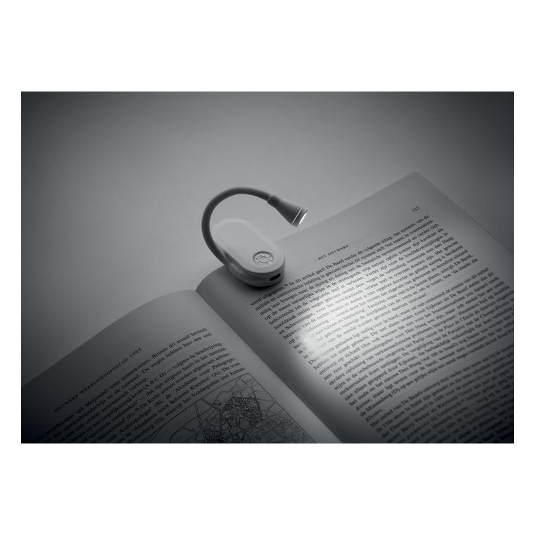 Lumină de carte reîncărcabilă Scene Alb