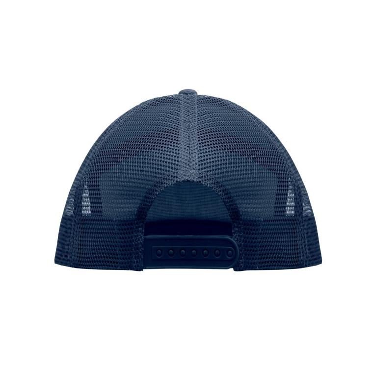 Șapcă cu vizieră plată și 7 panouri Bead Navy 