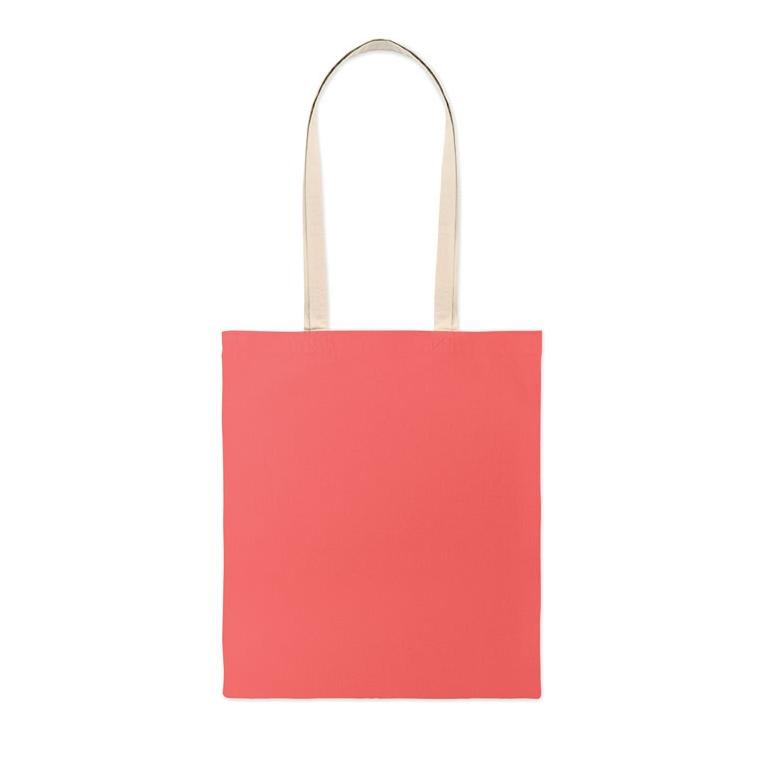 Sacoșă din bumbac Zevra Colour Fuchsia