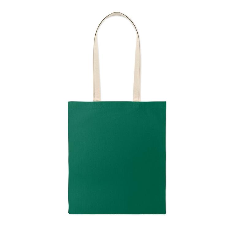 Sacoșă din bumbac Zevra Colour Verde Inchis