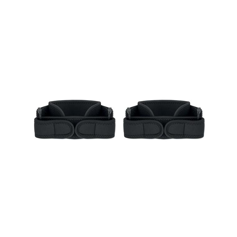 Set de 2 genunchiere Stabil Negru