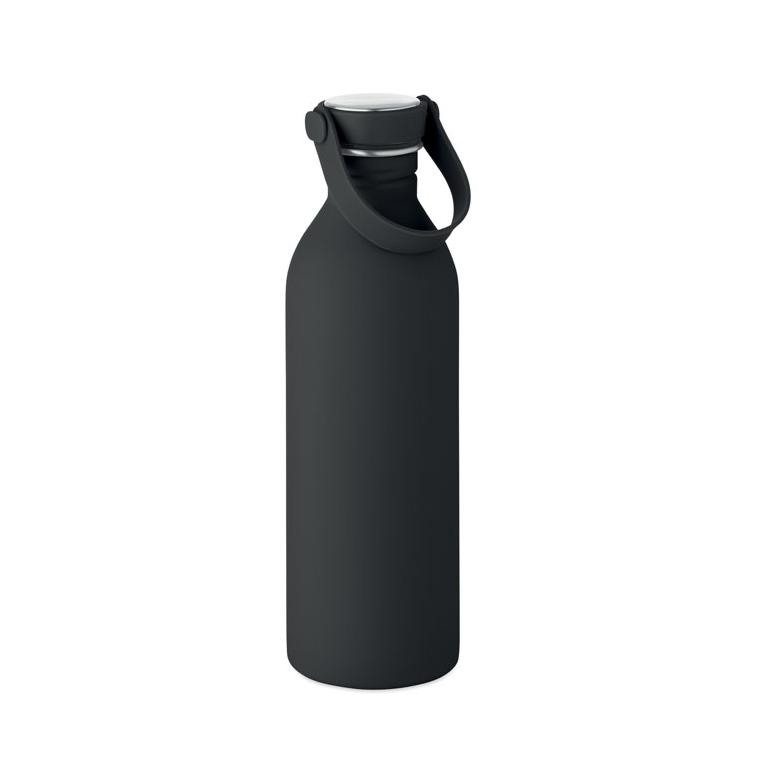Sticlă cu perete simplu Svalur, 500 ml Negru