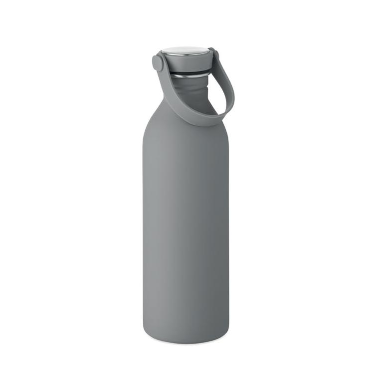 Sticlă cu perete simplu Svalur, 500 ml Gri închis