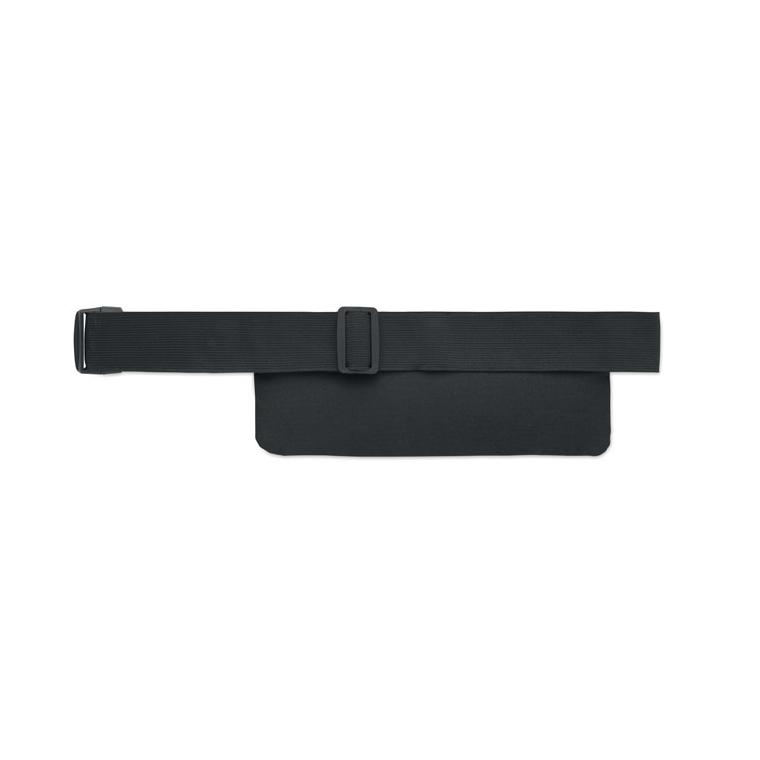 Borsetă sport din RPET 600D Moderate Negru