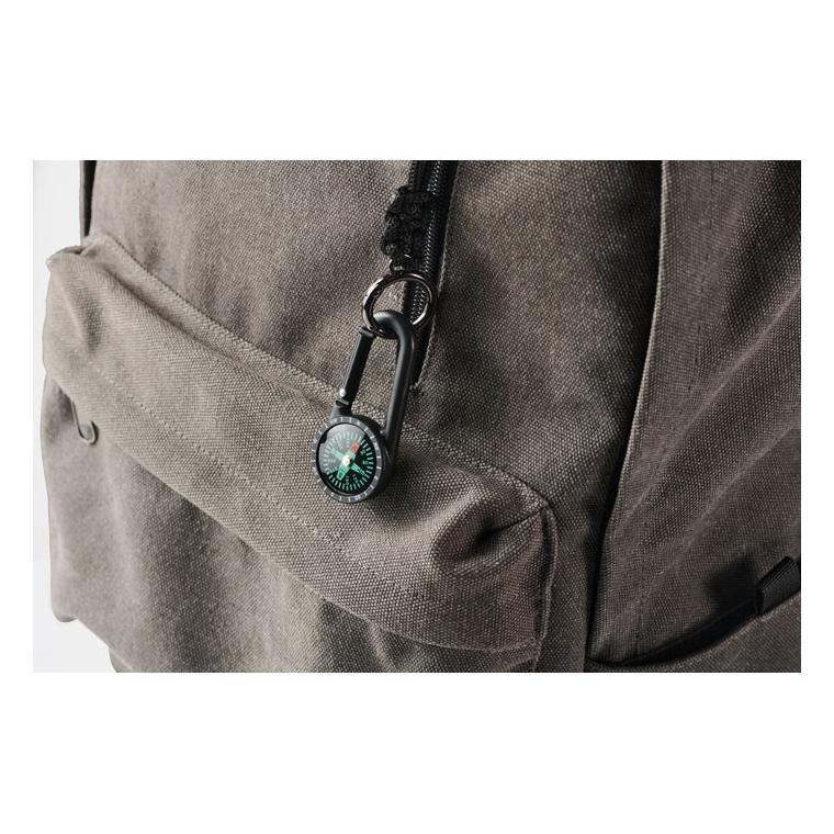 Busolă pentru exterior cu carabină Chaco Negru