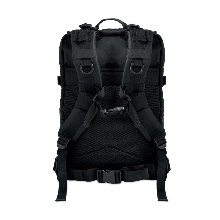 Rucsac pentru exterior din RPET 600D Carryconfi Negru