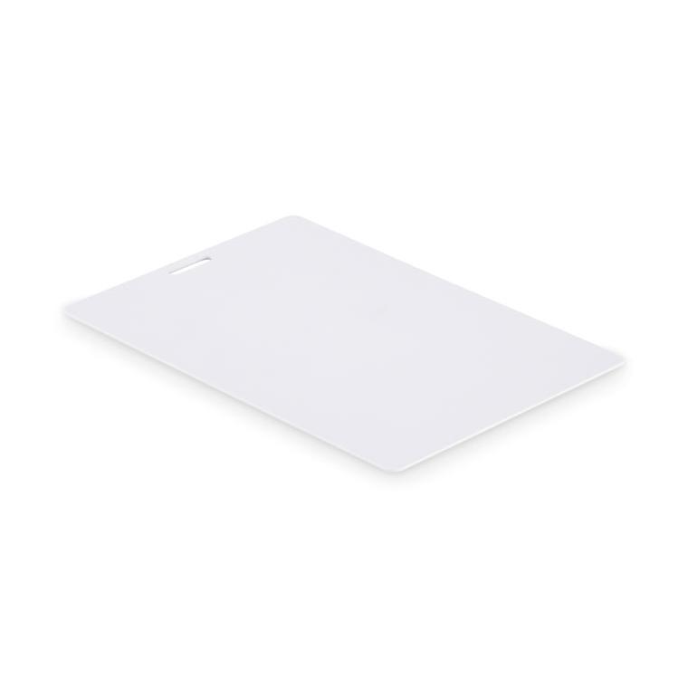 Ecuson pentru lanyards Badlarge, 120 x 80 mm Alb