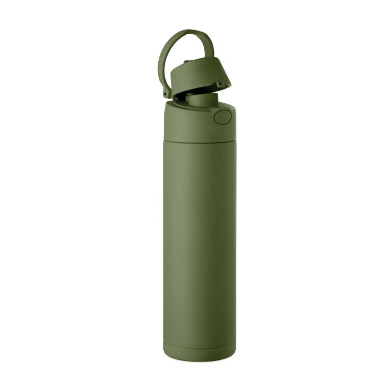 Sticlă cu perete simplu Toien One, 650 ml Verde Inchis
