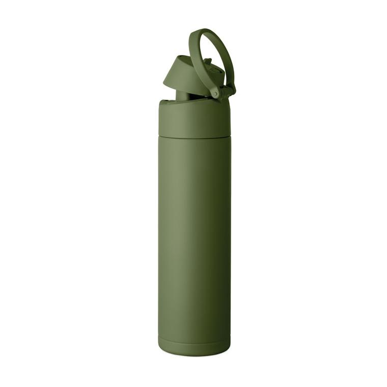Sticlă cu perete simplu Toien One, 650 ml Verde Inchis