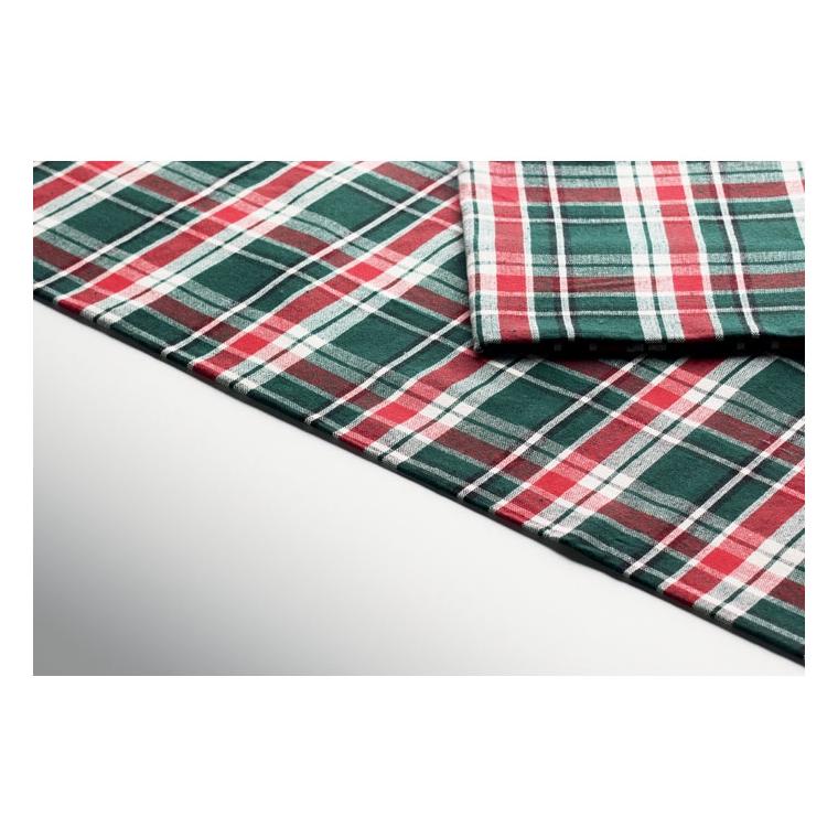 Set pentru masă din bumbac în carouri Santable Multicolor