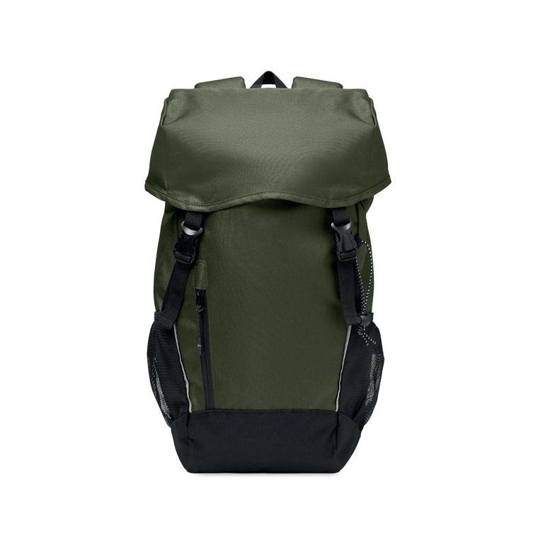 Rucsac din RPET, 15 l Siena Verde Inchis