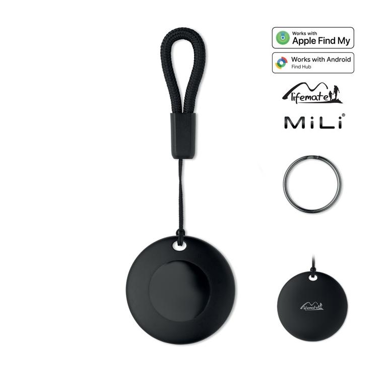 Localizator inteligent compatibil cu Find My Lifemate Negru