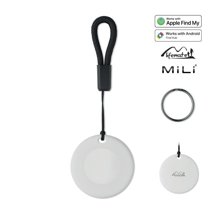 Localizator inteligent compatibil cu Find My Lifemate Alb