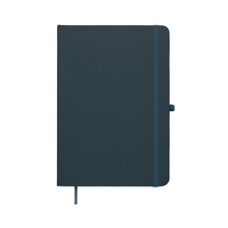 Caiet A5 cu copertă din PU reciclat Arcoloop Navy 